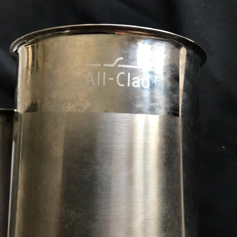 All-Clad Stainless Steel Utensil Canisters Set - Silver